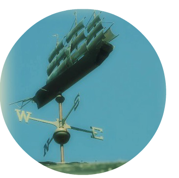 Traditional Coaching image of weathervane